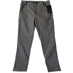 Zara Trafaluc Pants Women’s Small Plaid Houndstooth Office Academia NWT